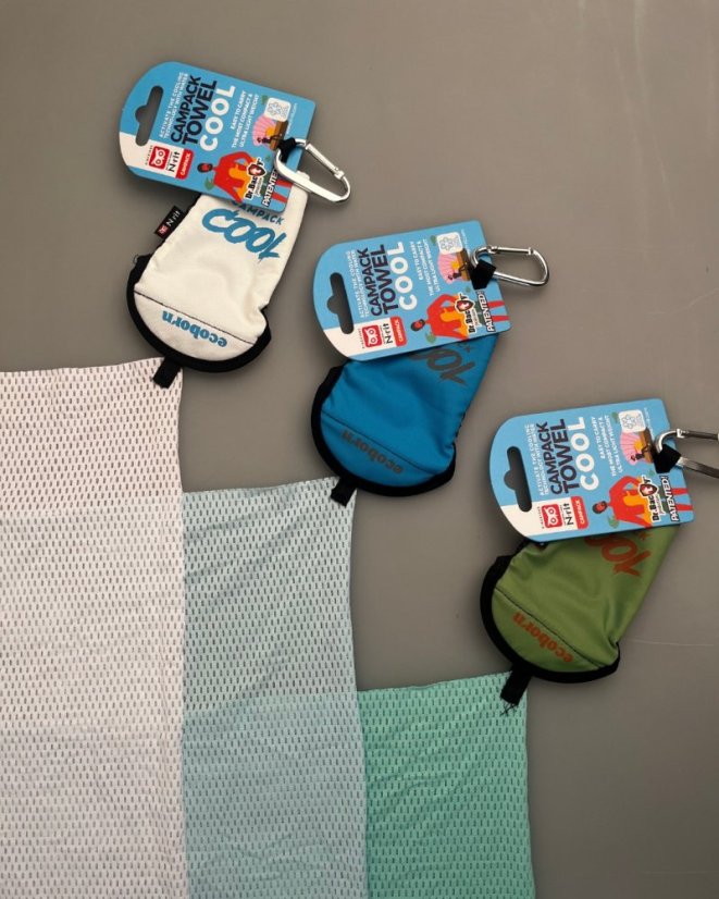 ECOBORN Campac Chladivý ručník - Blue Glow