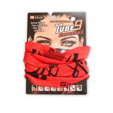 Funkční nákrčník - TUBE 9 EXTREME II Červená/Černá