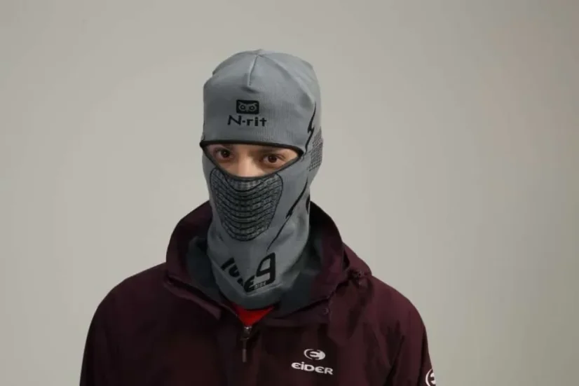 Zimní kukla TUBE 9 BALACLAVA - Černá