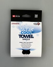 ECOBORN Chladivý šátek Singl - Černý