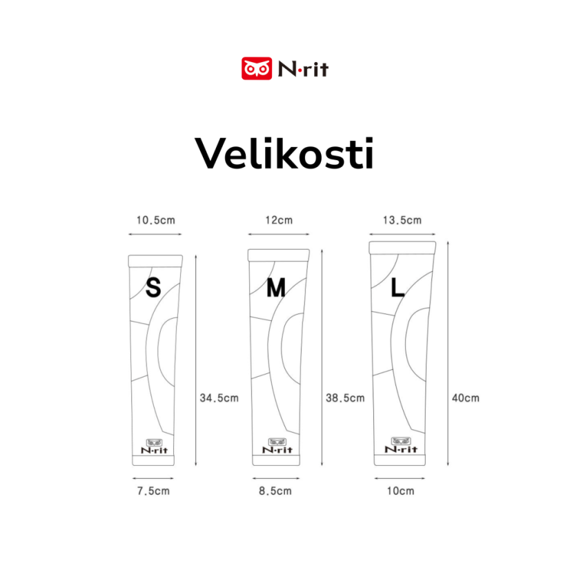 Tube 9 Warmlet - Hřejivé návleky na ruce - Velikost: L