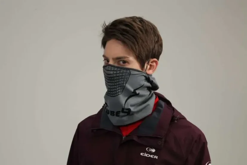 Zimní kukla TUBE 9 BALACLAVA - Černá