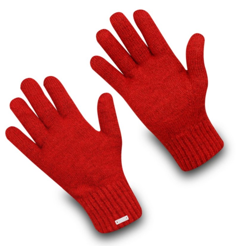 Wonderhand Vlněné rukavice Subzero Barva: Černá, Velikost: S - Velikost: M