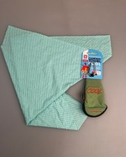 ECOBORN Campac Chladivý ručník - Ice green