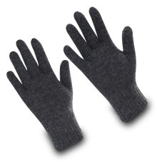Wonderhand Vlněné rukavice s kašmírem Frozen City Barva: Šedá, Velikost: S