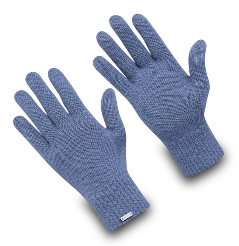 Wonderhand Vlněné rukavice s kašmírem Frozen City Barva: Šedá, Velikost: S - Velikost: M
