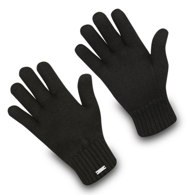 Wonderhand Vlněné rukavice Subzero Barva: Černá, Velikost: S - Velikost: XL