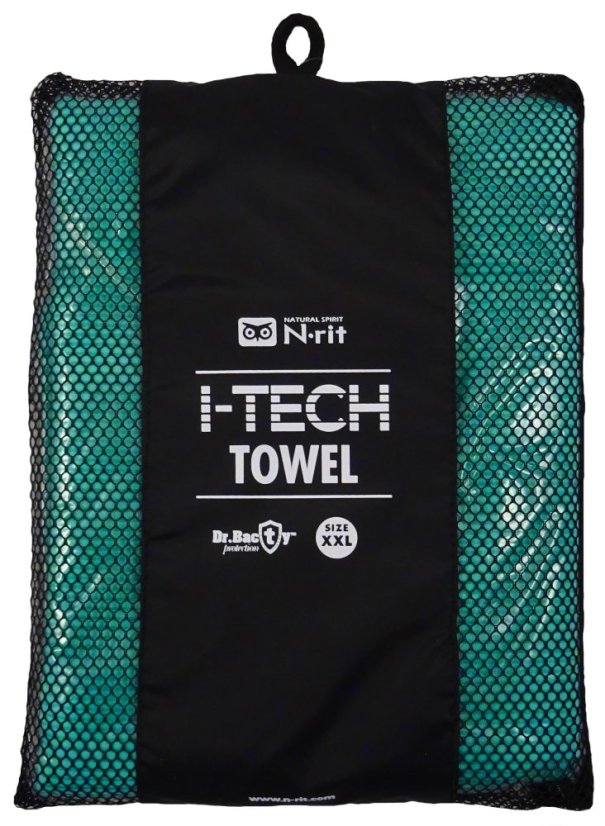 Ručník I-Tech Zelený - Velikost: XXL 90 x 150cm