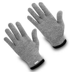 Wonderhand Merino rukavice City Walk Rider Barva: Černá / Bílá, Velikost: S