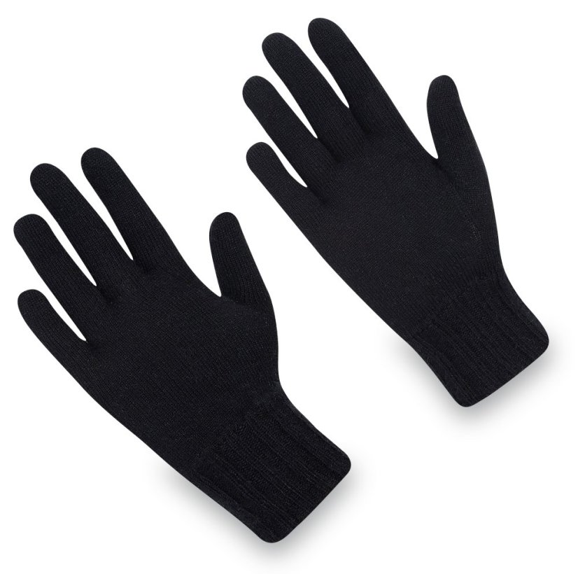 Wonderhand Vlněné rukavice s kašmírem City Walk Barva: Modrá, Velikost: S - Velikost: M