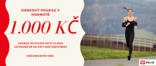 Dárkový poukaz v hodnotě 1.000 Kč