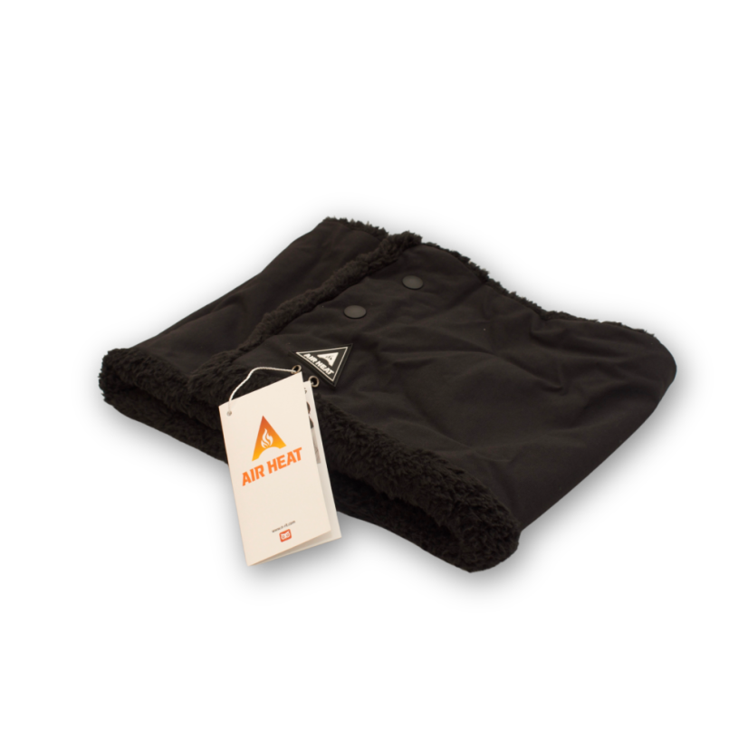 Hřejivý nákrčník AIR HEAT - Černý