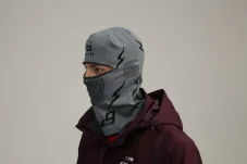 Zimní kukla TUBE 9 BALACLAVA - Šedá