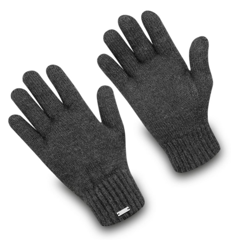 Wonderhand Vlněné rukavice Subzero Barva: Černá, Velikost: S - Velikost: L