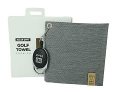 Golfový ručník Premium - Šedý