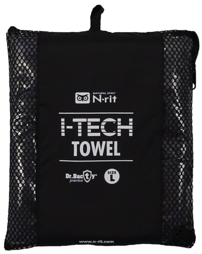 Ručník I-Tech Šedý - Velikost: L 60 x 120cm