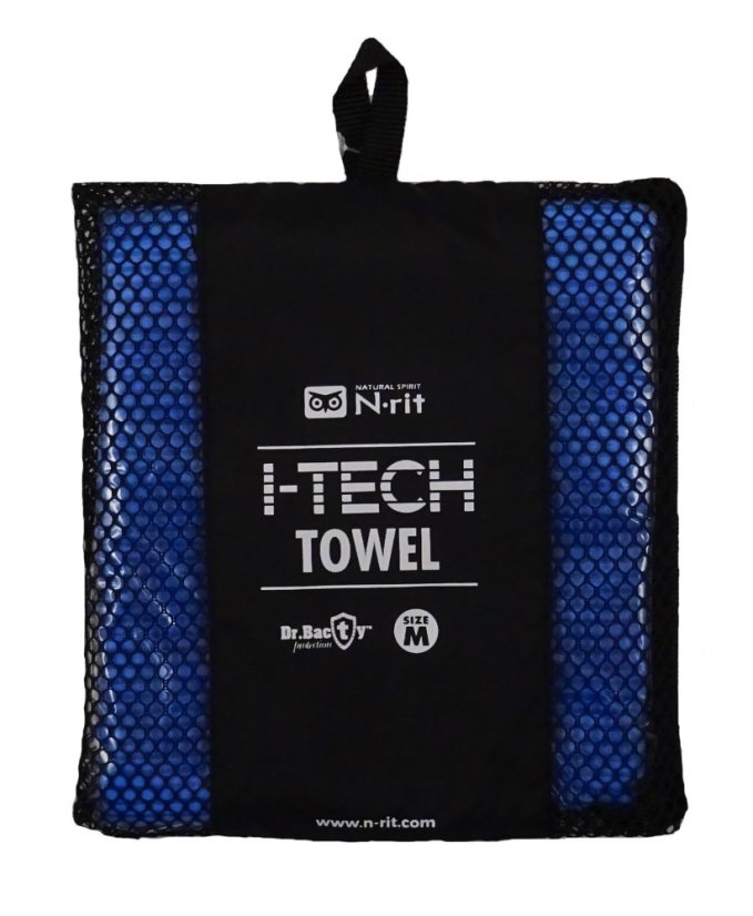 Ručník I-Tech Modrý - Velikost: XL 63,5 x 150cm