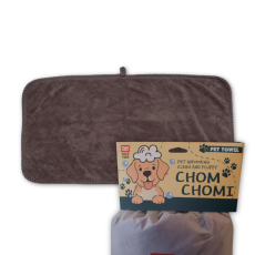 Ručník pro mazlíčky PET TOWEL CHOMCHOMI - Šedý