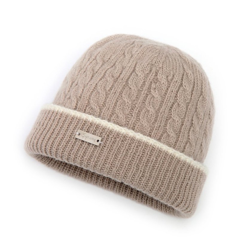 Wonderhand Vlněná čepice Ponytail Barva: Rezavá, Velikost: M - Velikost: M