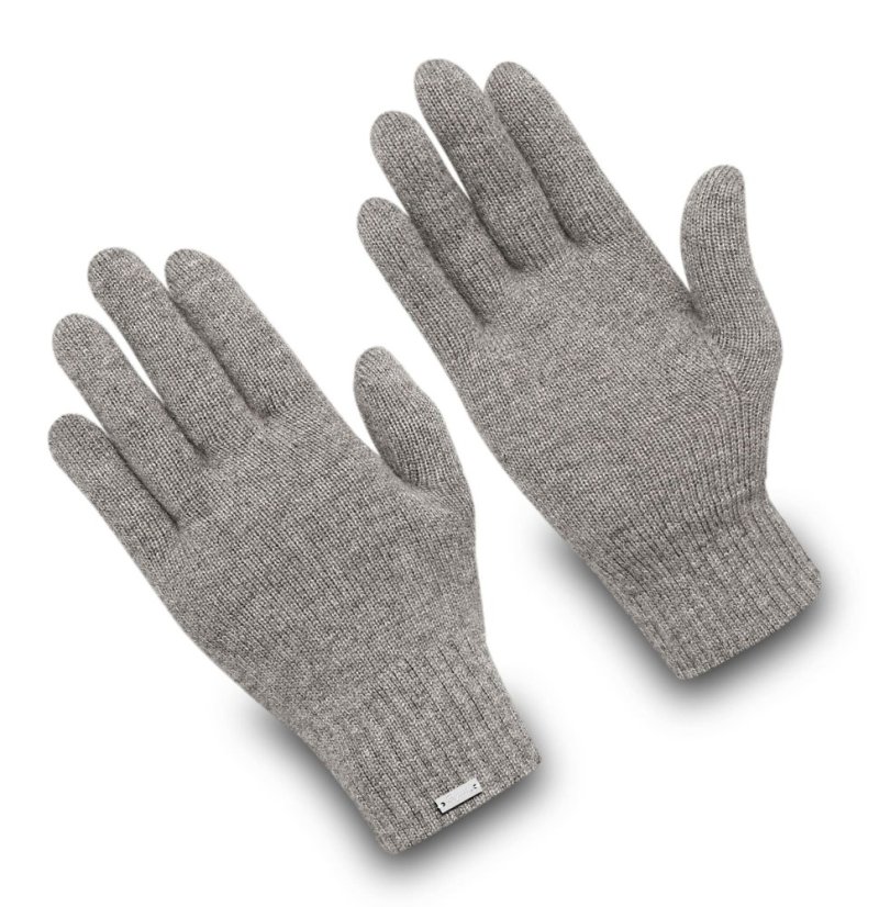 Wonderhand Vlněné rukavice s kašmírem Frozen City Barva: Šedá, Velikost: S - Velikost: S