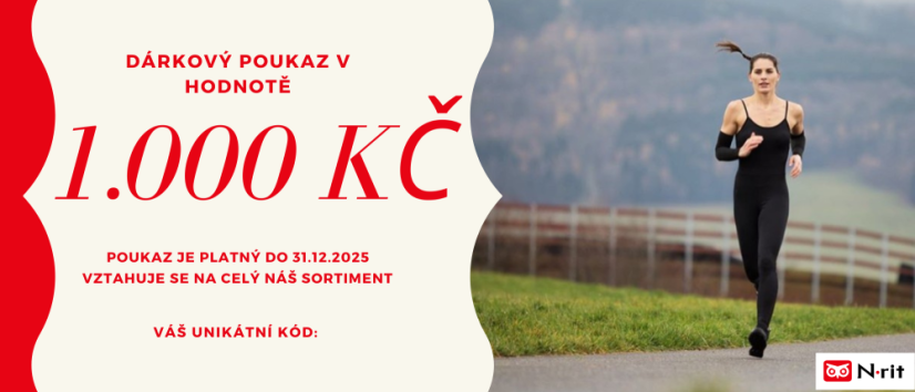 Dárkový poukaz v hodnotě 1.000 Kč