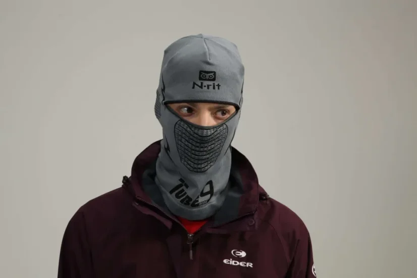 Zimní kukla TUBE 9 BALACLAVA - Šedá